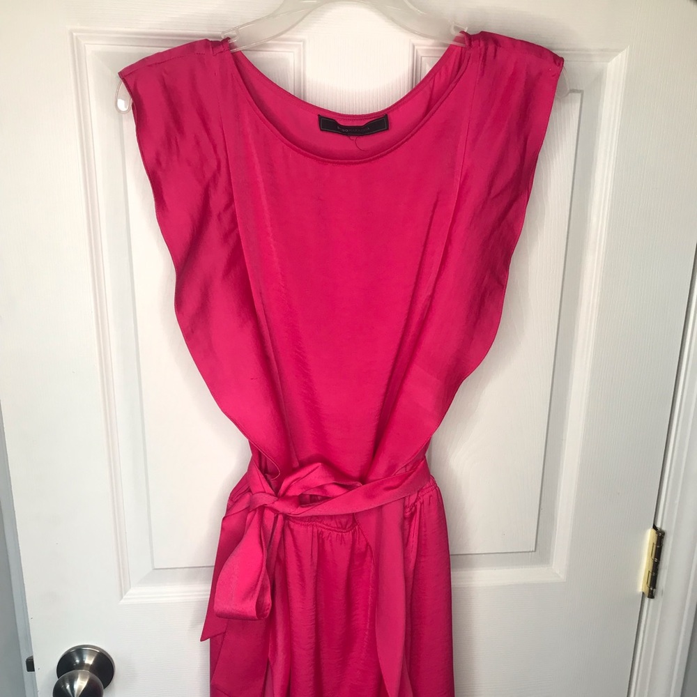 BCBG hot pink dress